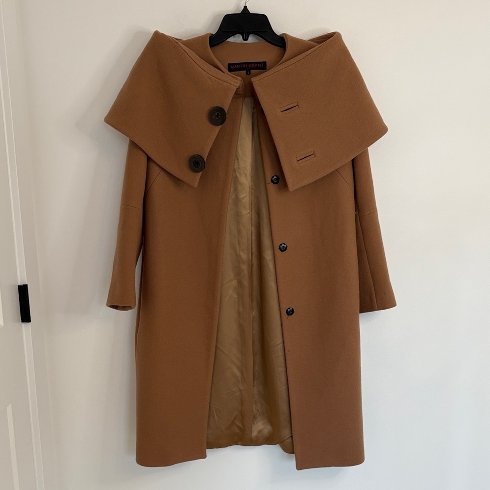 Martin Grant Wool Pea Coat